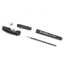 晨光（M&G）AGPA2501 磨砂杆大笔画签字笔/陶瓷珠中性笔 1.0mm 黑色 12支装