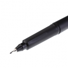 晨光（M&G）MG2180 会议笔/办公碳素纤维头中性笔/签字笔 0.5mm 黑色 12支装
