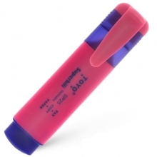 东洋（TOYO）SP25 幻彩荧光笔标记笔划重点笔 粉色