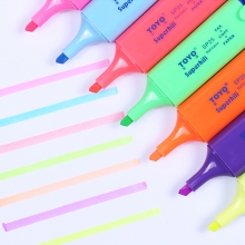 东洋（TOYO）SP25 幻彩荧光笔标记笔划重点笔 粉色