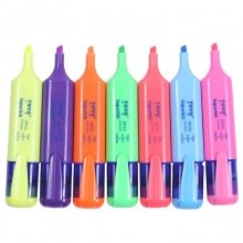 东洋（TOYO）SP25 幻彩荧光笔标记笔划重点笔 粉色