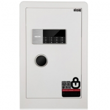 得力（deli）4079B 电子密码保管箱保险柜 高60CM 带内柜 白色