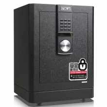 得力（deli）4042 黑尊系列电子密码高级保险箱保险柜保管箱 3C认证 高52cm 贵族黑