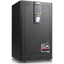 得力（deli）4044 黑尊系列电子密码高级保险箱保险柜保管箱 3C认证 高72cm 贵族黑