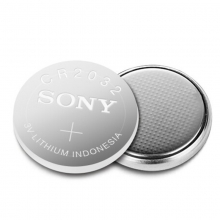 索尼（SONY）CR2032 纽扣电池 3V钮扣电池 五粒装