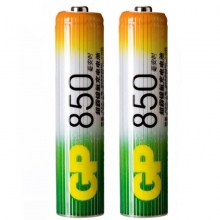 超霸（GP）镍氢7号850mAh 充电电池 七号AAA电池 4粒装