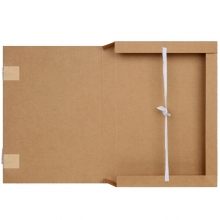 永硕（UOSO）A4-5cm 进口牛皮纸档案盒 纸质档案盒  50个装
