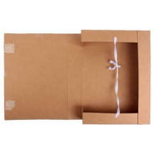 永硕（UOSO）A4-4cm 普通牛皮纸档案盒 纸质档案盒  50个装