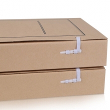 永硕（UOSO）A4-8cm 国产无酸牛皮纸文书档案盒 纸质档案盒 50个装