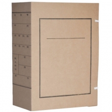 永硕（UOSO）A4-10cm 国产无酸牛皮纸文书档案盒 纸质档案盒 50个装