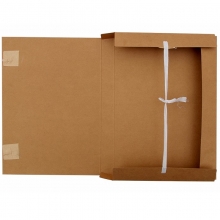 永硕（UOSO）4CM 进口无酸牛皮纸科技档案盒 A4纸质档案盒 50个装