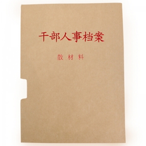 永硕（UOSO）A4干部人事散材料袋 干部散材料夹 10个装