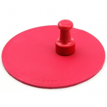 雅齐利（YAQILI）8161 圆形印章垫 红色 直径20cm