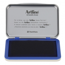 旗牌（Artline）EHJ-3 水性印台印泥 106*67mm 大号 蓝色