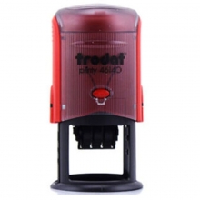 卓达（trodat）46140 文本日期回墨印章/日期转轮印章（定制）Ø40mm 中文日期印