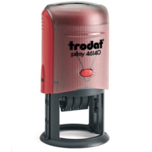 卓达（trodat）46140 文本日期回墨印章/日期转轮印章（定制）Ø40mm 中文日期印