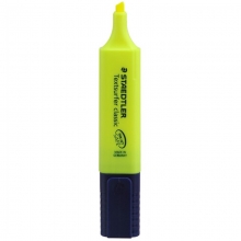 施德楼（STAEDTLER）364-1 隐形喷墨荧光笔彩色重点标记笔 1-5mm 黄色