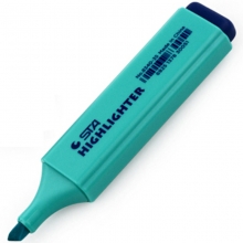 斯塔（STA）8340-35 荧光笔/重点标记笔/彩色标记笔/高光文本标记笔 蓝绿色