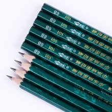 中华（GHUNG HWA）101 6B 木制绘图铅笔/素描美术书写铅笔 12支/盒