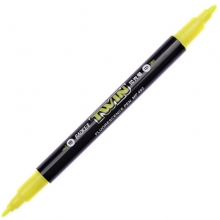 宝克（BAOKE）MP492 双头荧光笔/重点醒目标记笔 12支/盒 黄色