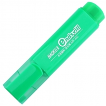 宝克（BAOKE）MP460 荧光笔/重点醒目标记笔 10支装 绿色