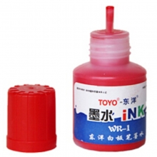 东洋（TOYO）WR-1 白板笔添加墨水添加液/白板水 22cc/瓶 红色