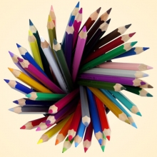 辉柏嘉（Faber-castell）114468 水溶性彩色铅笔/水溶彩铅/填色彩笔绘画笔 48色纸盒装