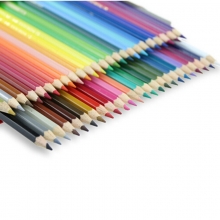 辉柏嘉（Faber-castell）114466 水溶性彩色铅笔/水溶彩铅/填色彩笔绘画笔 36色纸盒装